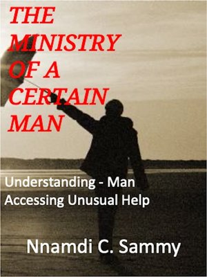cover image of THE MINISTRY OF a CERTAIN MAN